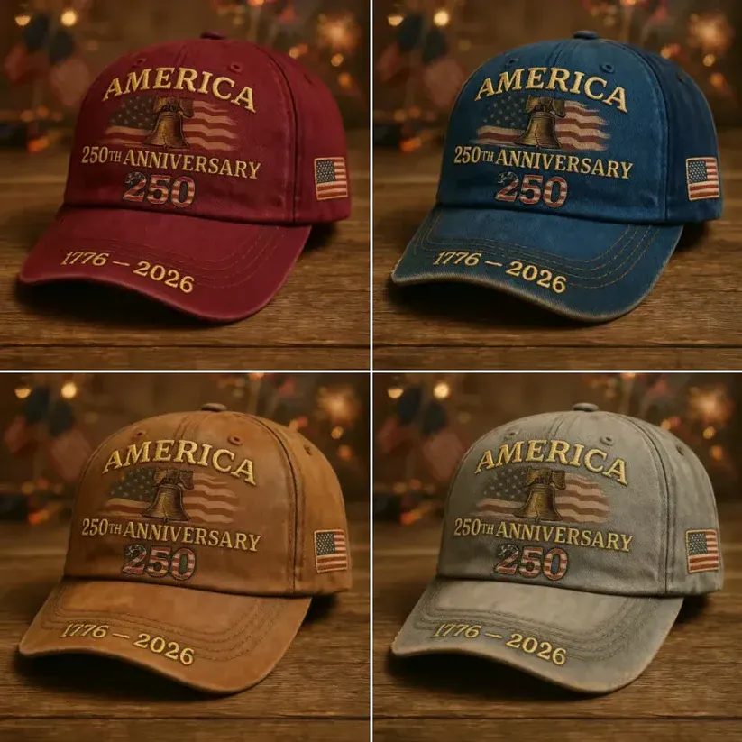 🔥 United States 250th Anniversary Red Cap