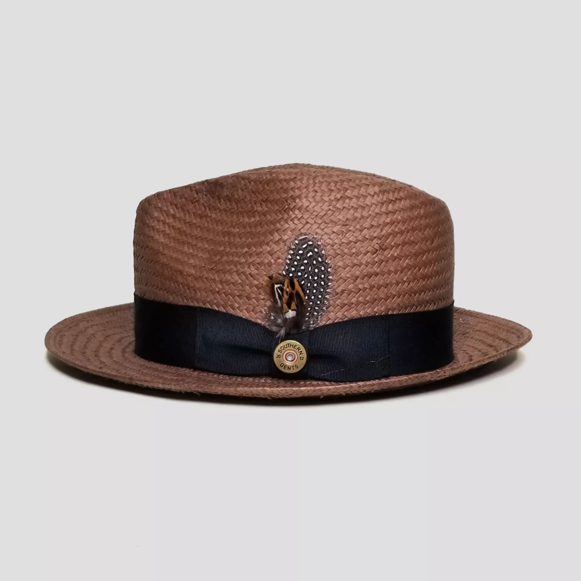 Miller Ranch Straw Trilby Fedora – Coffee[Fast shipping]