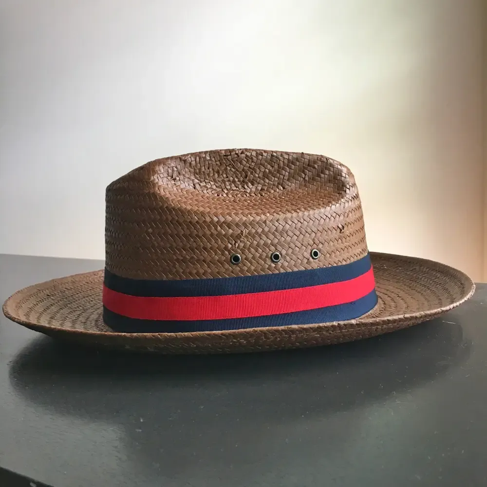 Tienda SG Miller Ranch Fedora - Patriotic Straw