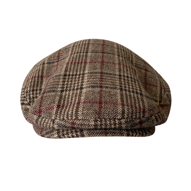 THE PEAKY Marl Flat Hat Silas-Harris Tweed