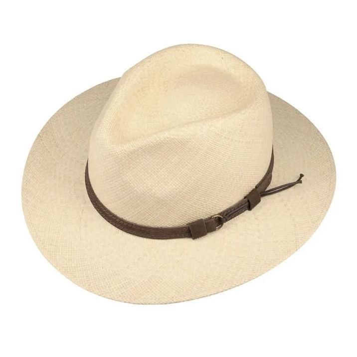 The Striking Panama Hat-Can be rolls up for packing 