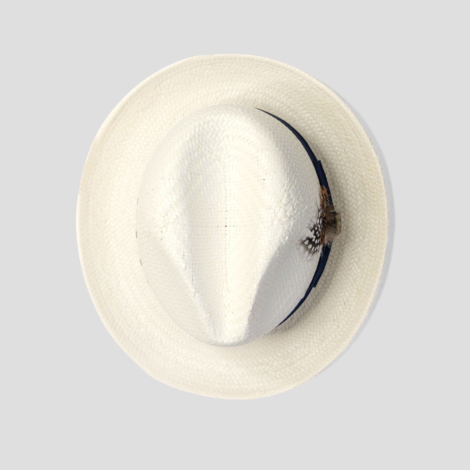 Tienda Ranch Straw Tienda Bikary Fedora – Ivory