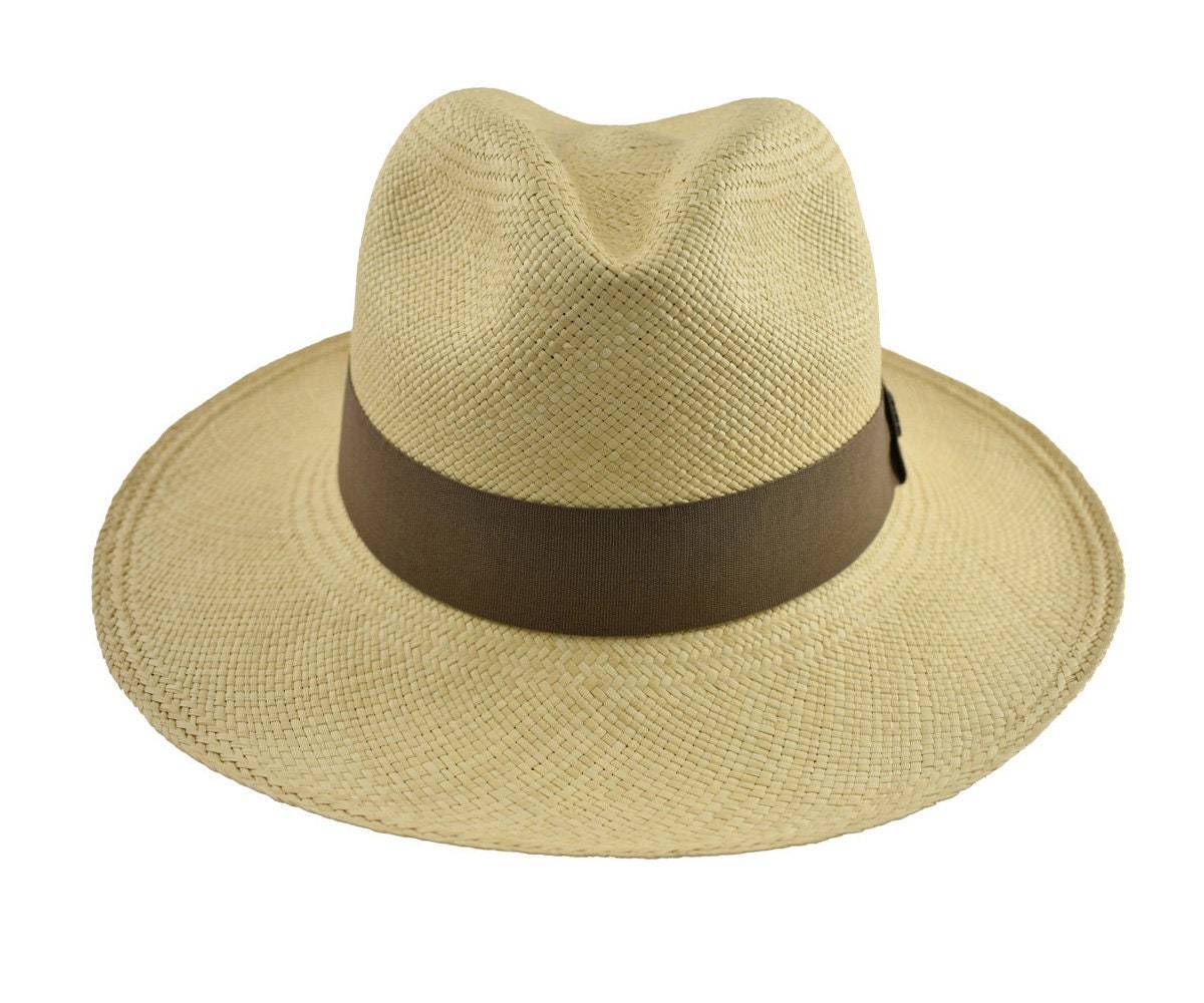 Advanced Original Panama Hat-Natural Toquilla Straw-Handwoven in Ecuador 