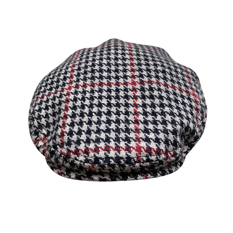 THE PEAKY Marl Flat Hat Brewit-Harris Tweed