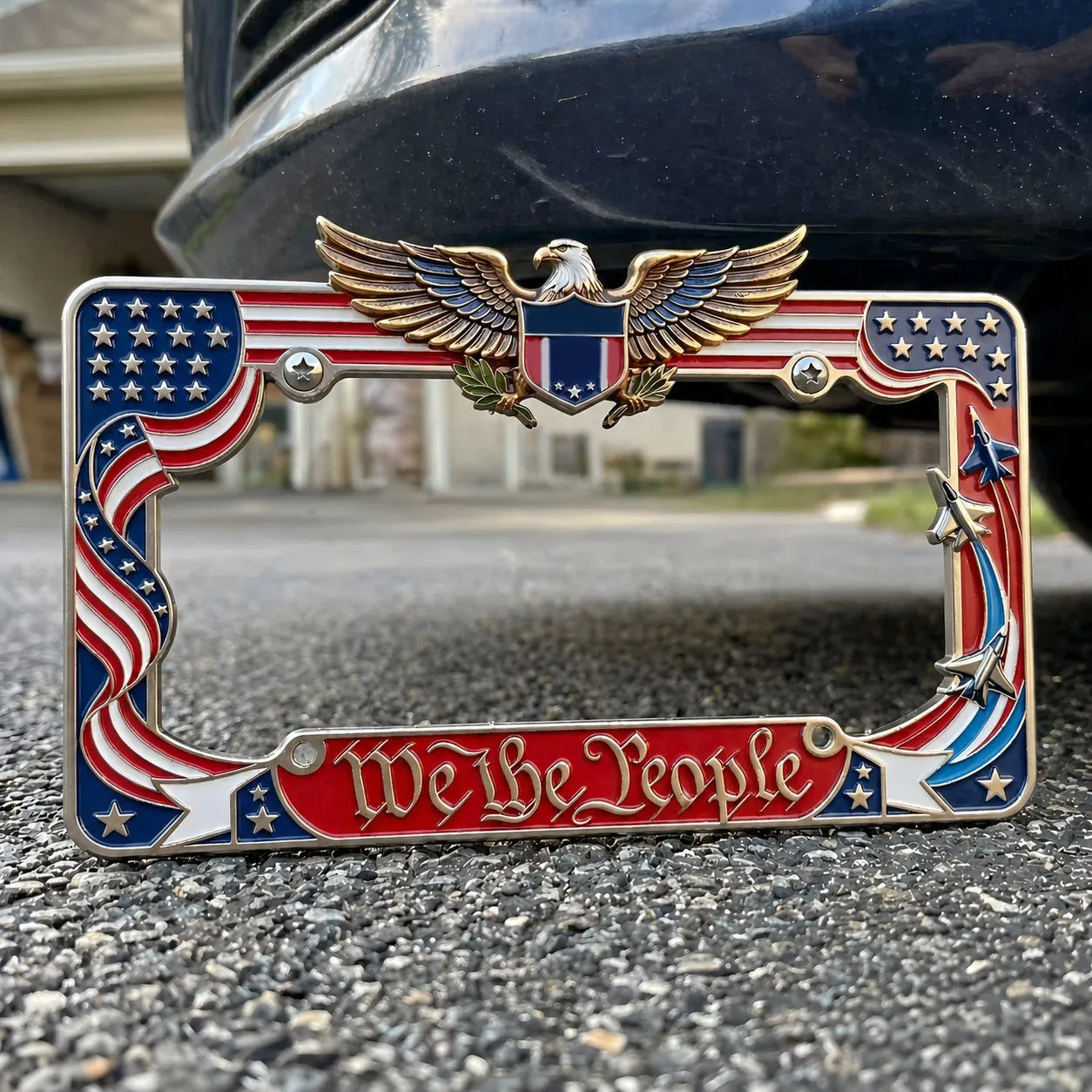 250th Anniversary Commemorative License Plate