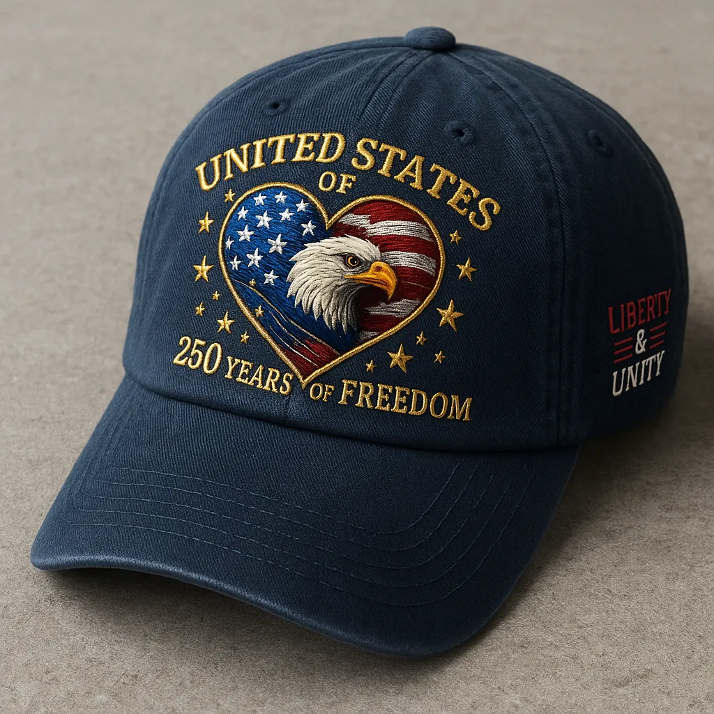U.S. Navy 250th Anniversary Commemorative Hat – 1775–2025 Veterans Tri