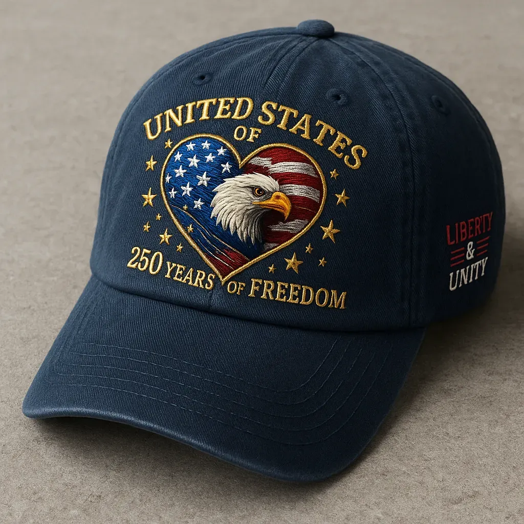 U.S. Navy 250th Anniversary Commemorative Hat – 1775–2025 Veterans Tri
