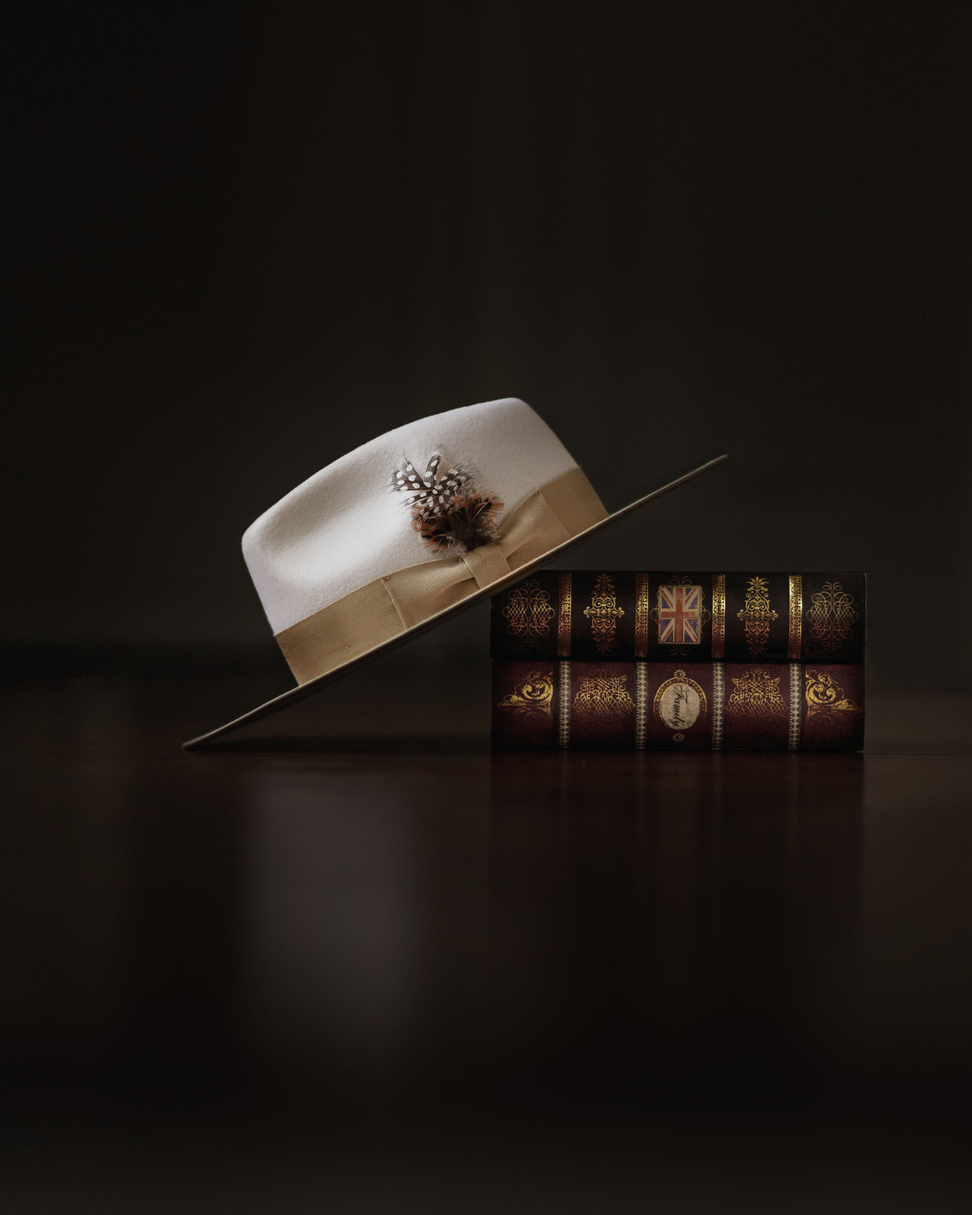 Ferguson Fedora - Ivory [Fast shipping and box packing]