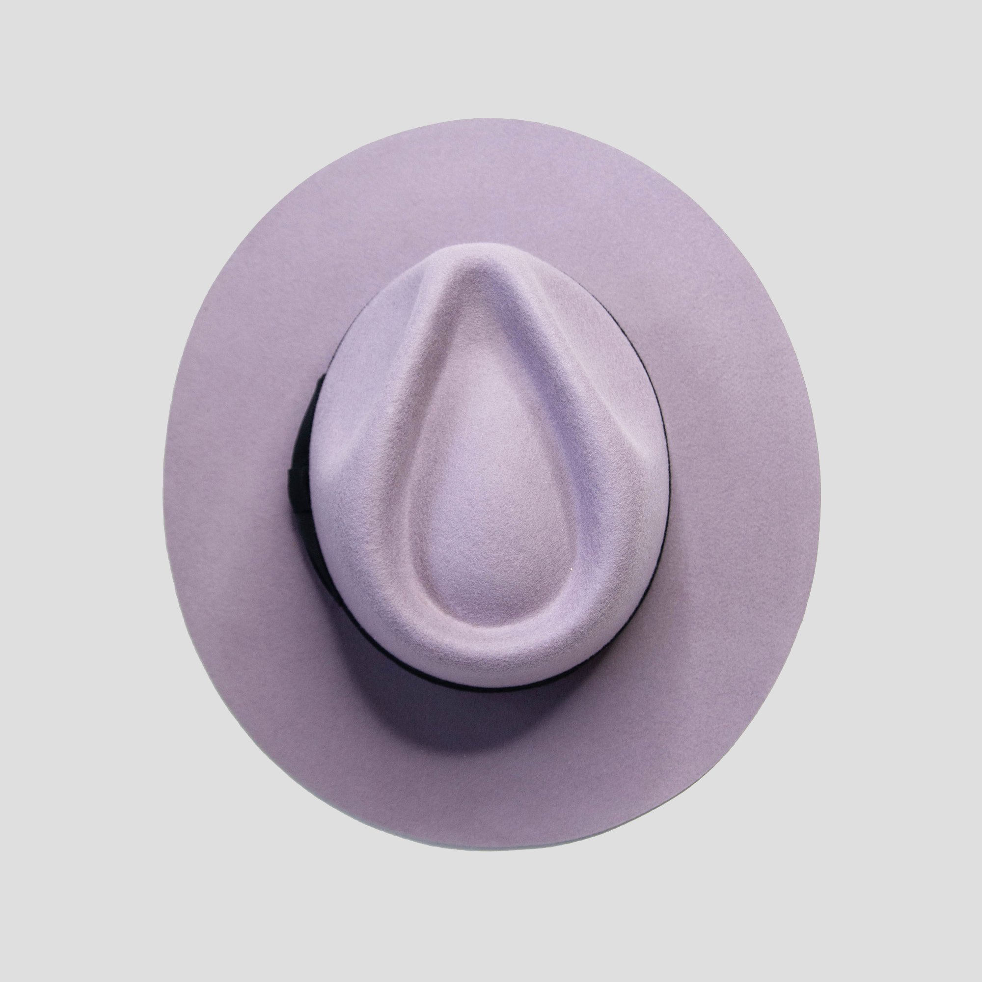 Ferguson Fedora - Lavender+Black[Fast shipping and box packing]