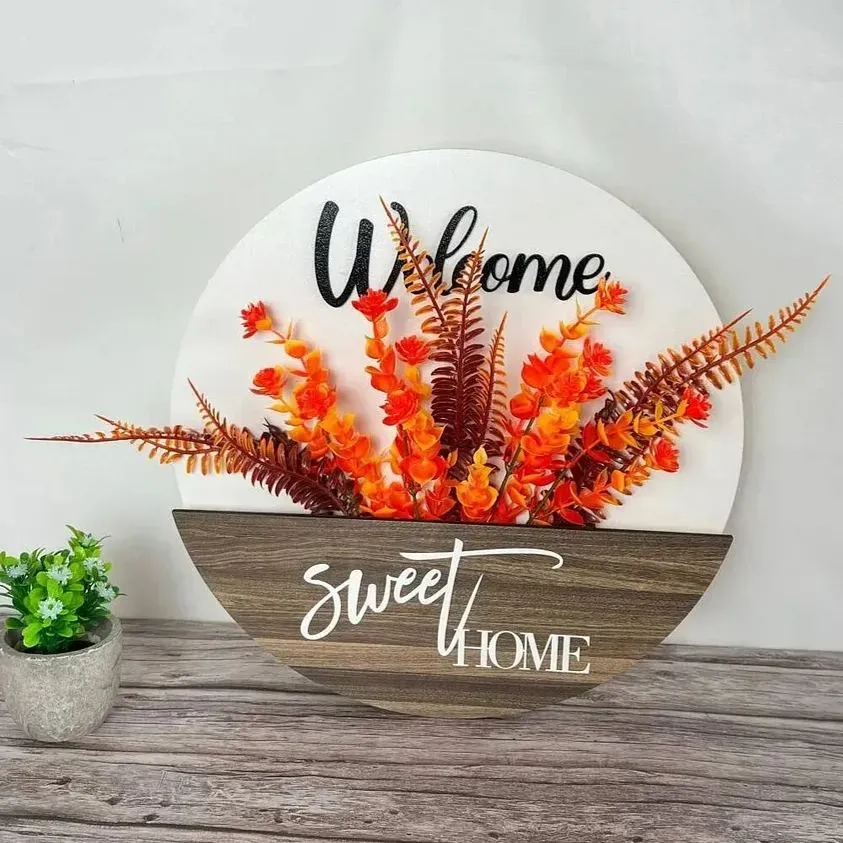 💐Welcome Sweet Home Door Hanger