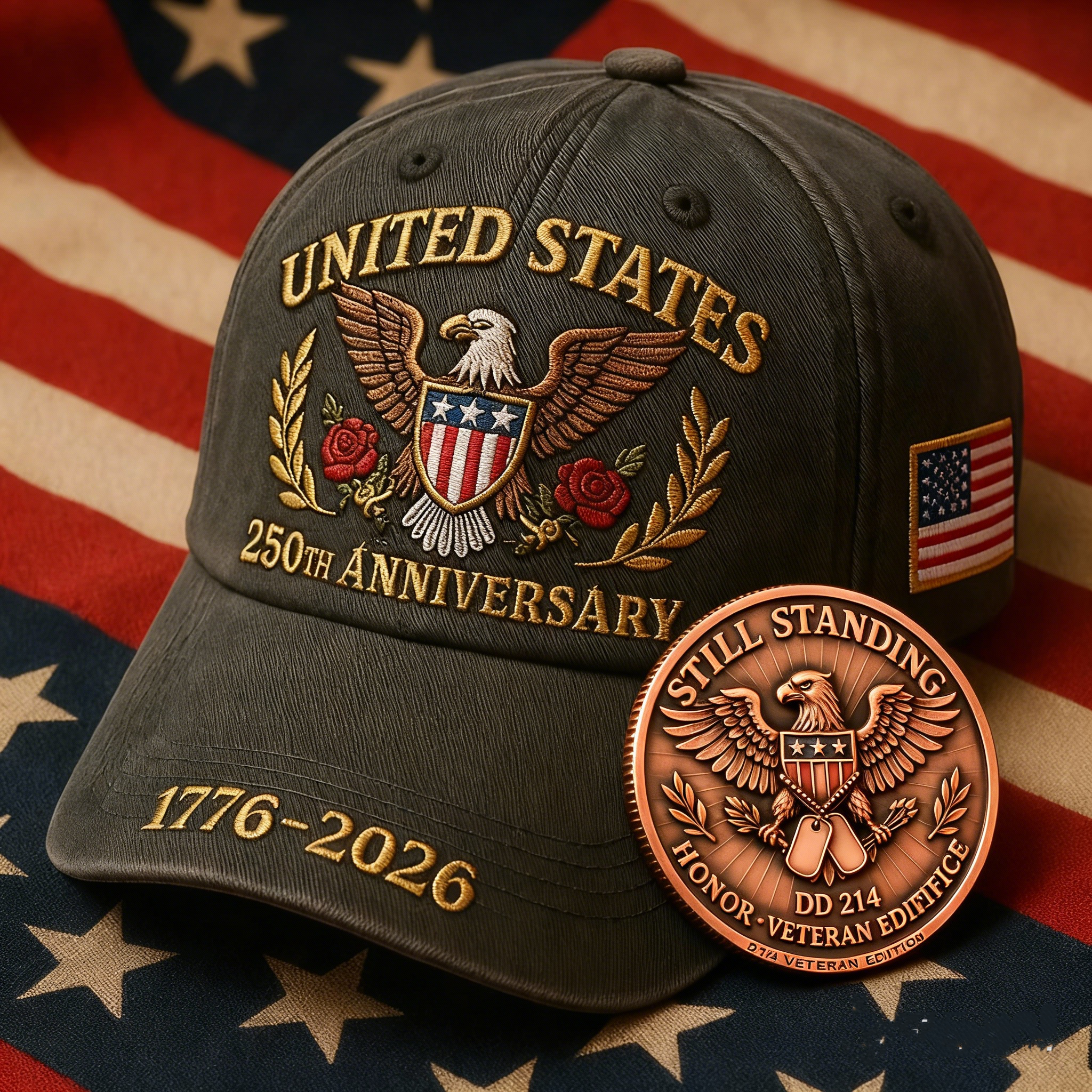💥Black Friday 24H Flash Sale-United States 250th Anniversary Commemorative Cap
