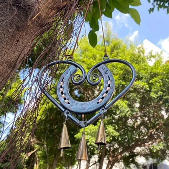 100% Handmade | The Horseshoe Heart Wind Chime ❤ (Handmade by Jordan Maynard®)