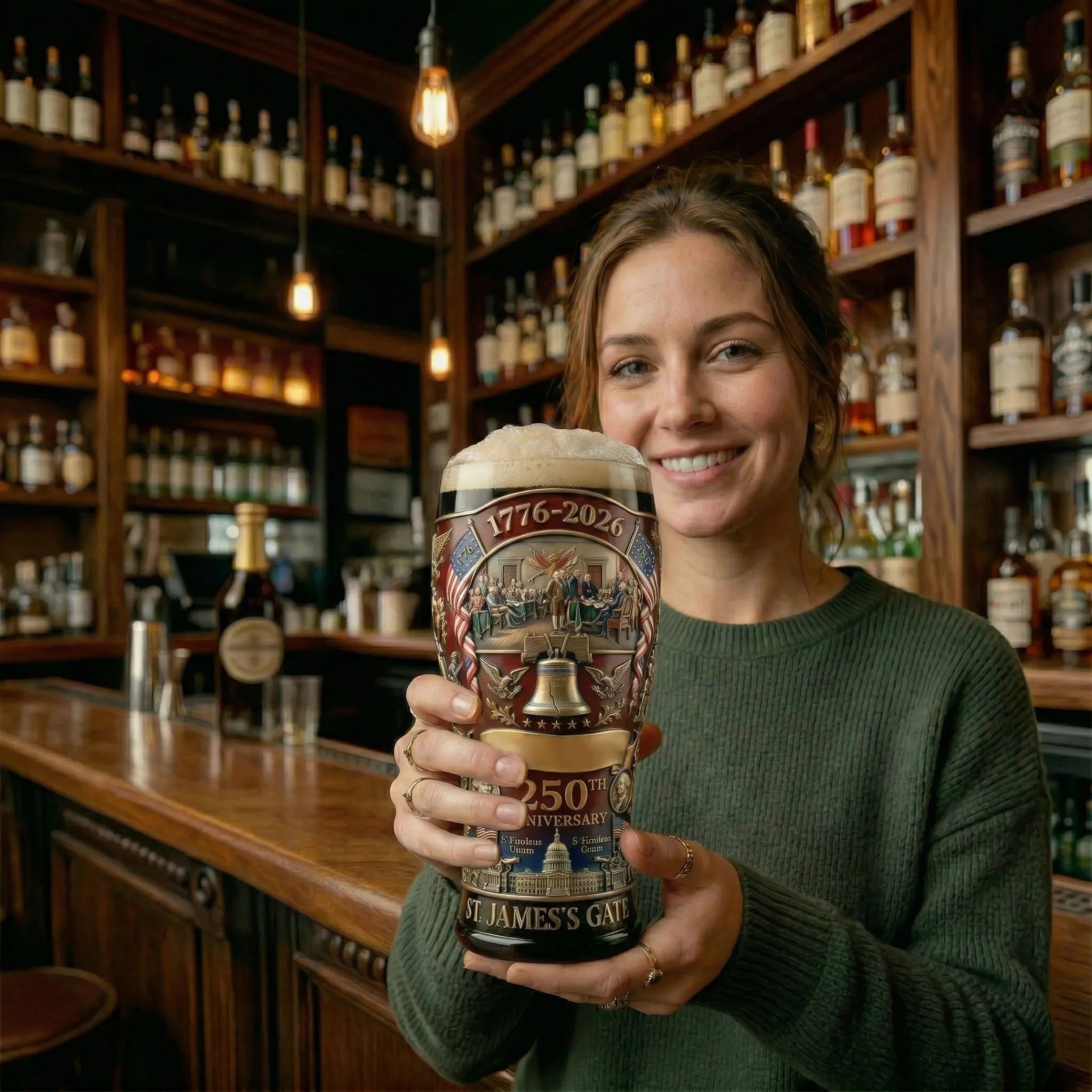 250th Anniversary Patriotic Beer Stein