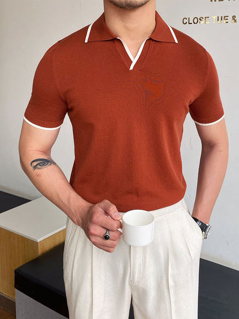 Dune Cotton Polo T-Shirt