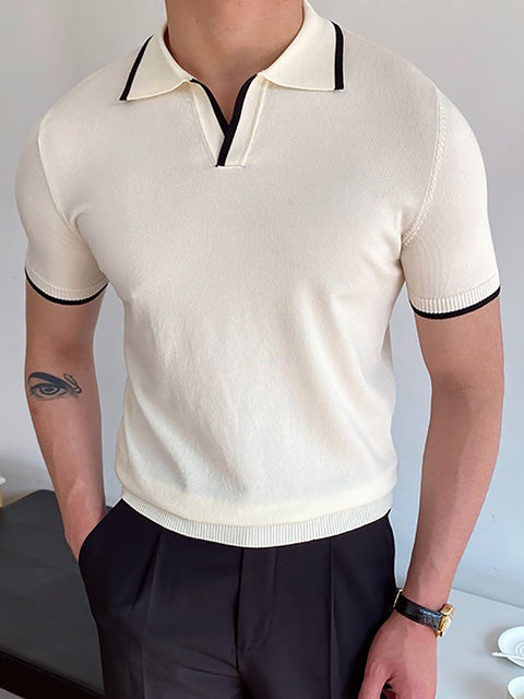 Dune Cotton Polo T-Shirt