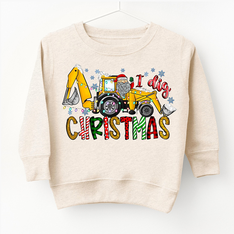 Toddler Excavator Sweatshirt