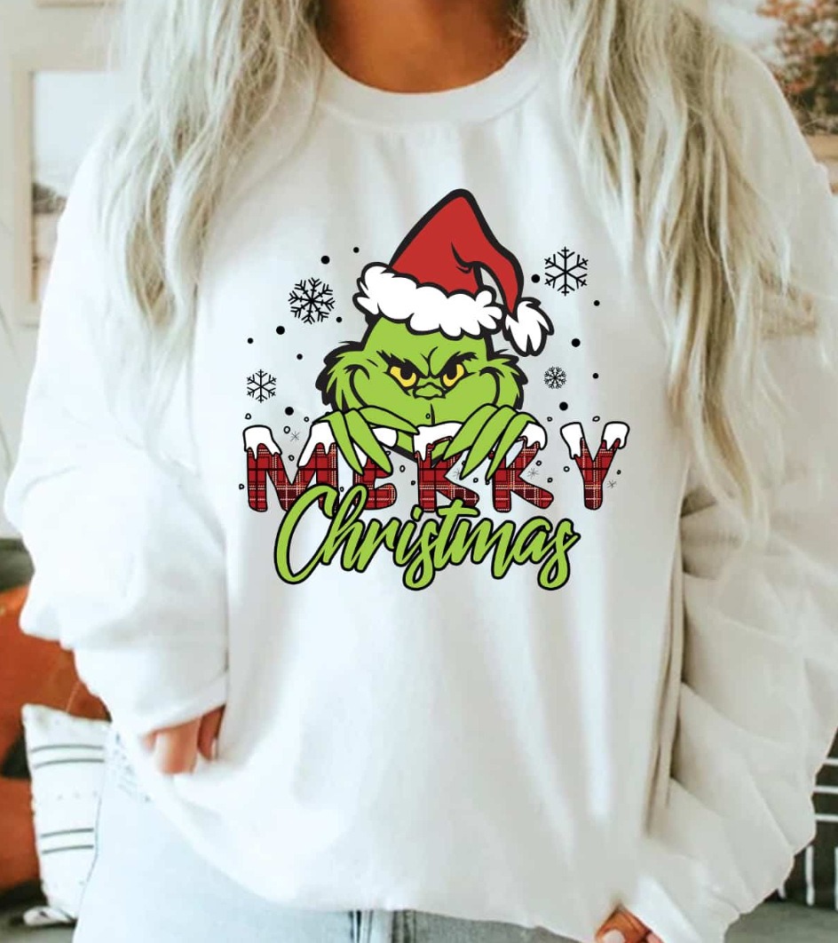 Grinch Christmas Funny Sweatshirt
