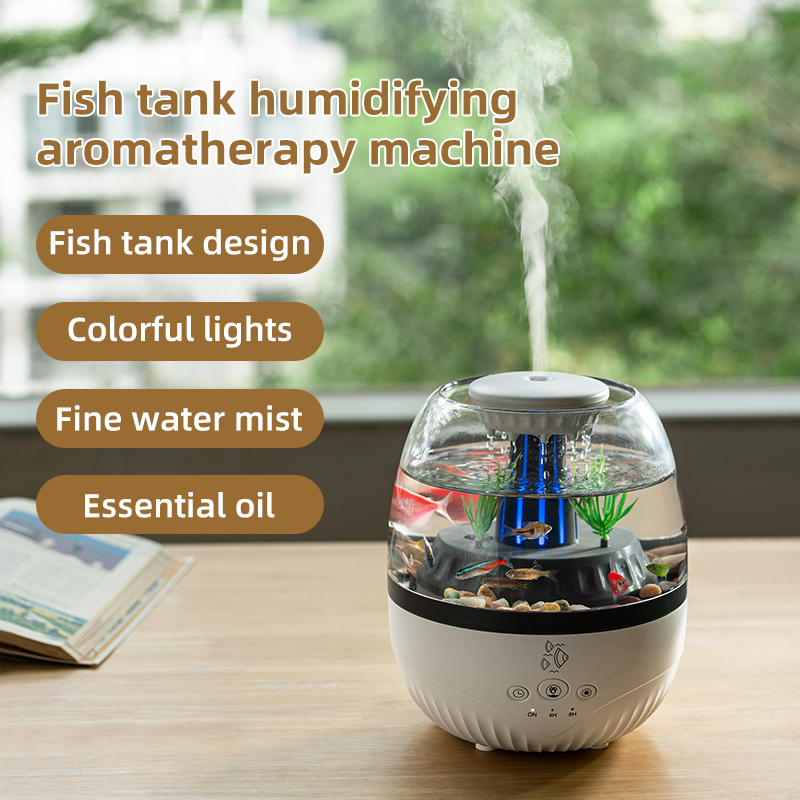Newmelo™ Fish Tank Aroma Diffuser & Humidifier-Dual Independent Water Tanks