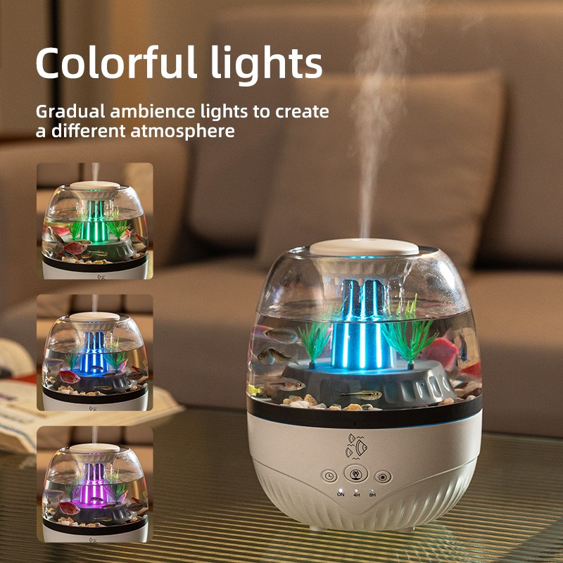Newmelo™ Fish Tank Aroma Diffuser & Humidifier-Dual Independent Water Tanks
