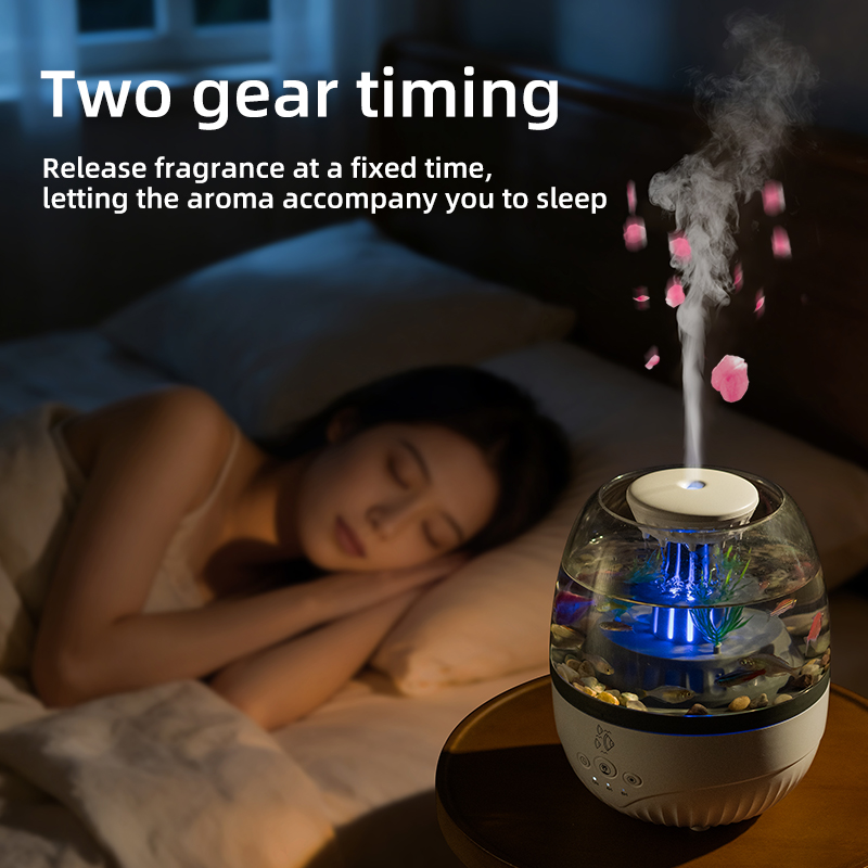 Newmelo™ Fish Tank Aroma Diffuser & Humidifier-Dual Independent Water Tanks