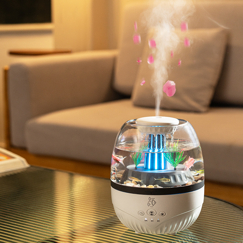 Newmelo™ Fish Tank Aroma Diffuser & Humidifier-Dual Independent Water Tanks