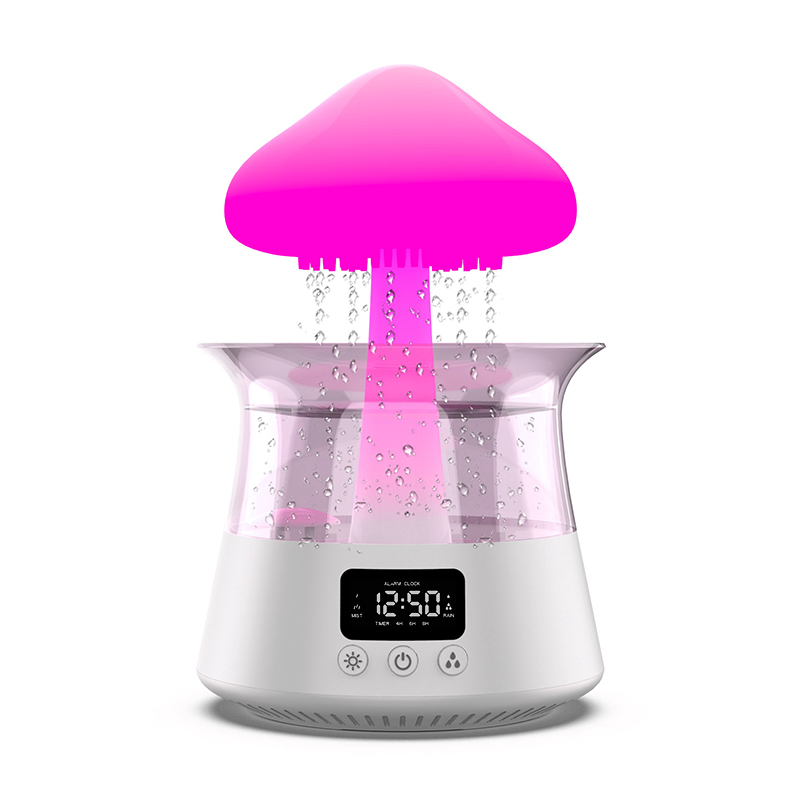 Newmelo® Sleep Aid Aromatherapy Diffuser Humidifier Digital Display Alarm Clock