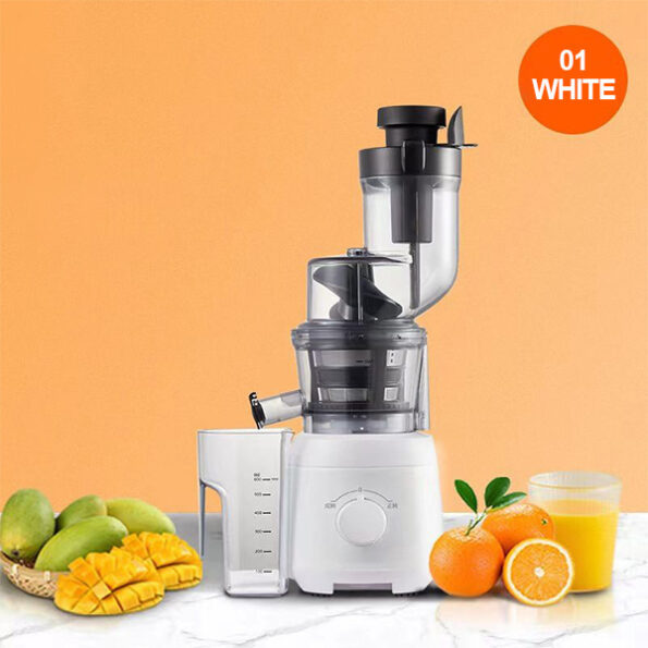 Slow Electric Juicer Machine, 90Mm Large-Caliber Slag Juice