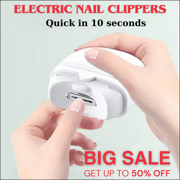Last Day Promotion 50% OFF ⏰  Electric Nail Clippers