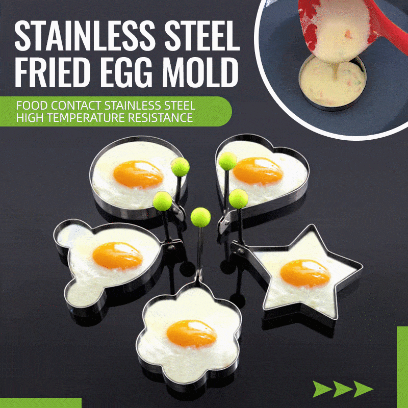 🔥2024 new hot sale 49% off🔥Stainless Steel Fried Egg Molds
