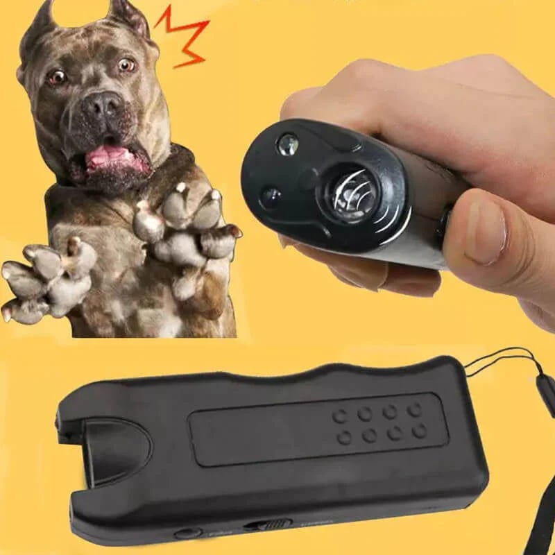 🎅Handheld Bark Control Luminous Ultrasonic Dog Repeller