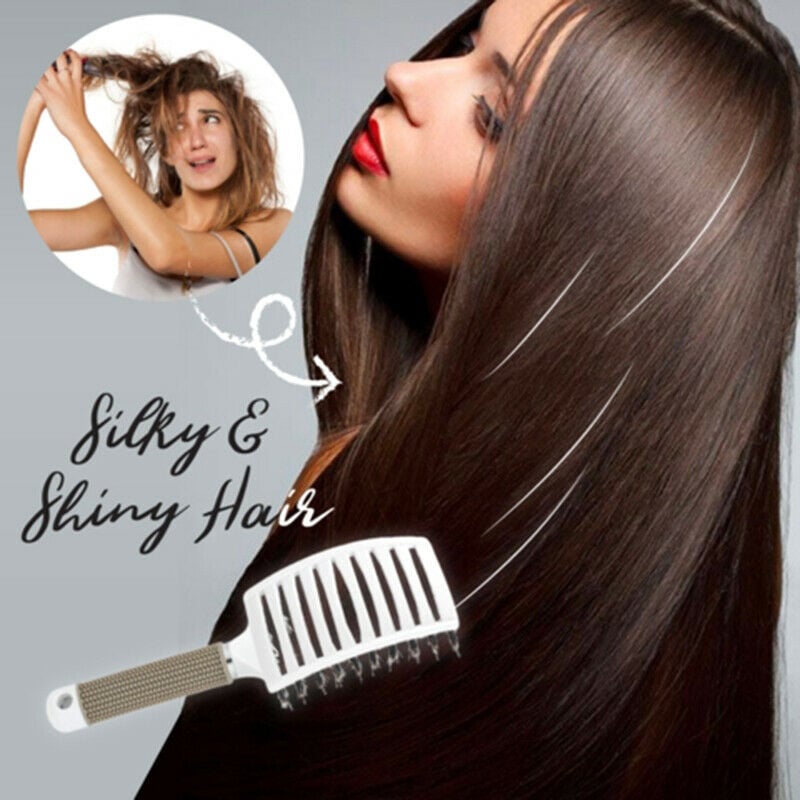 🔥Black Friday Sale🔥 Bristle Nylon Hairbrush 🔥BUY 1 GET 1 FREE🔥