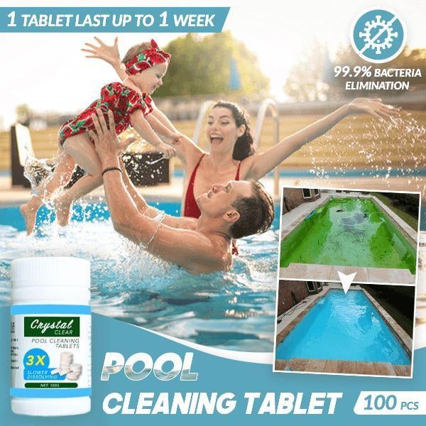 🔥Last Day Sale - 49%Off🔥Pool Cleaning Tablet (100 PCS)