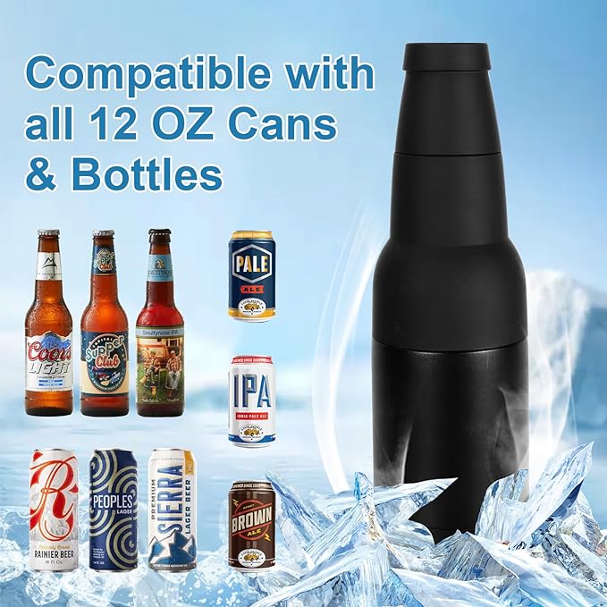 Last Day Promotion 49% OFF - 🔥Beer Bottle and Can Cooler with Beer Opener