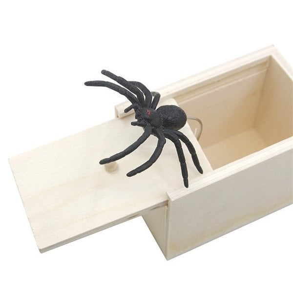 (🎁2023-Christmas Hot Sale🎁)Super Funny Crazy Prank Gift Box Spider 🎁Special  gifts for friends/family!☝️