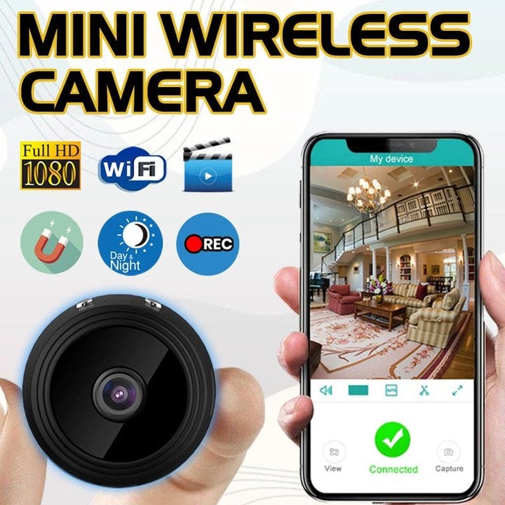 🔥2024 new hot sale 49% off🔥🔥Mini 1080p HD Wireless Magnetic Security Camera