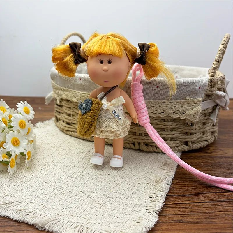 14cm Dress-up Articulated Potato Doll Keychain