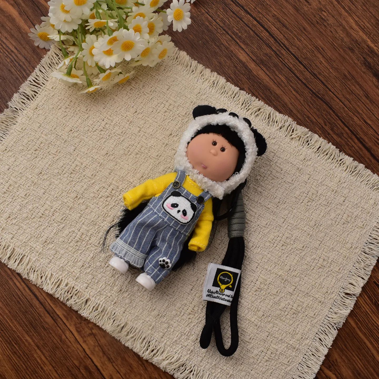 14cm Dress-up Articulated Potato Doll Keychain