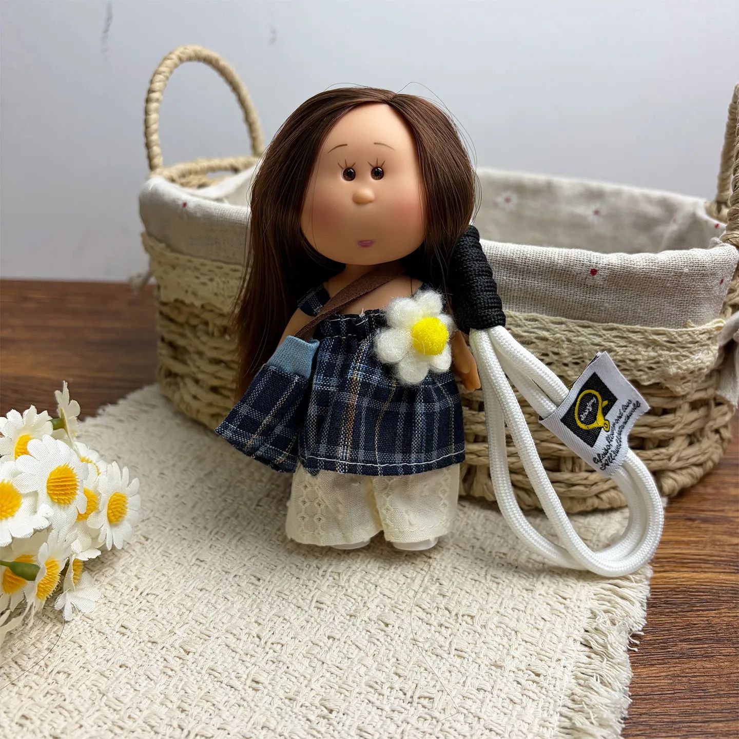 14cm Dress-up Articulated Potato Doll Keychain