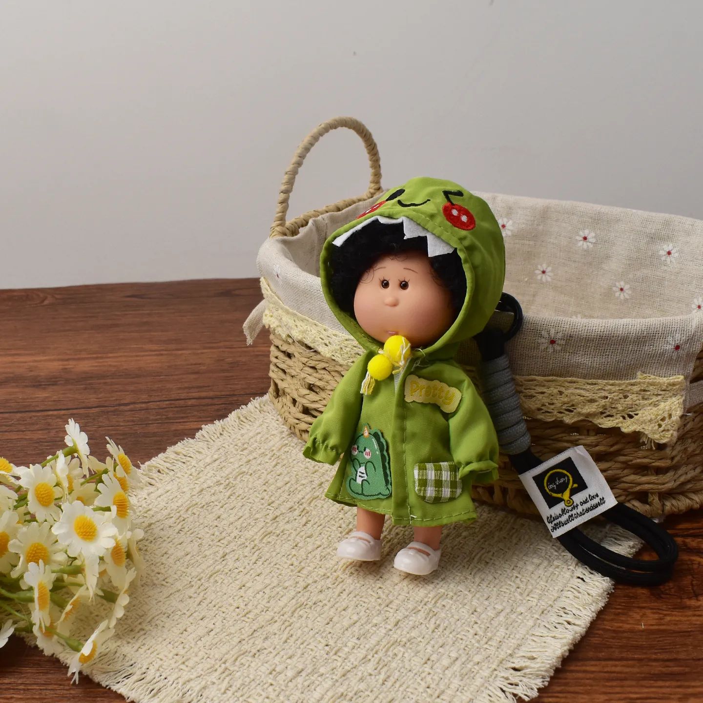 14cm Dress-up Articulated Potato Doll Keychain