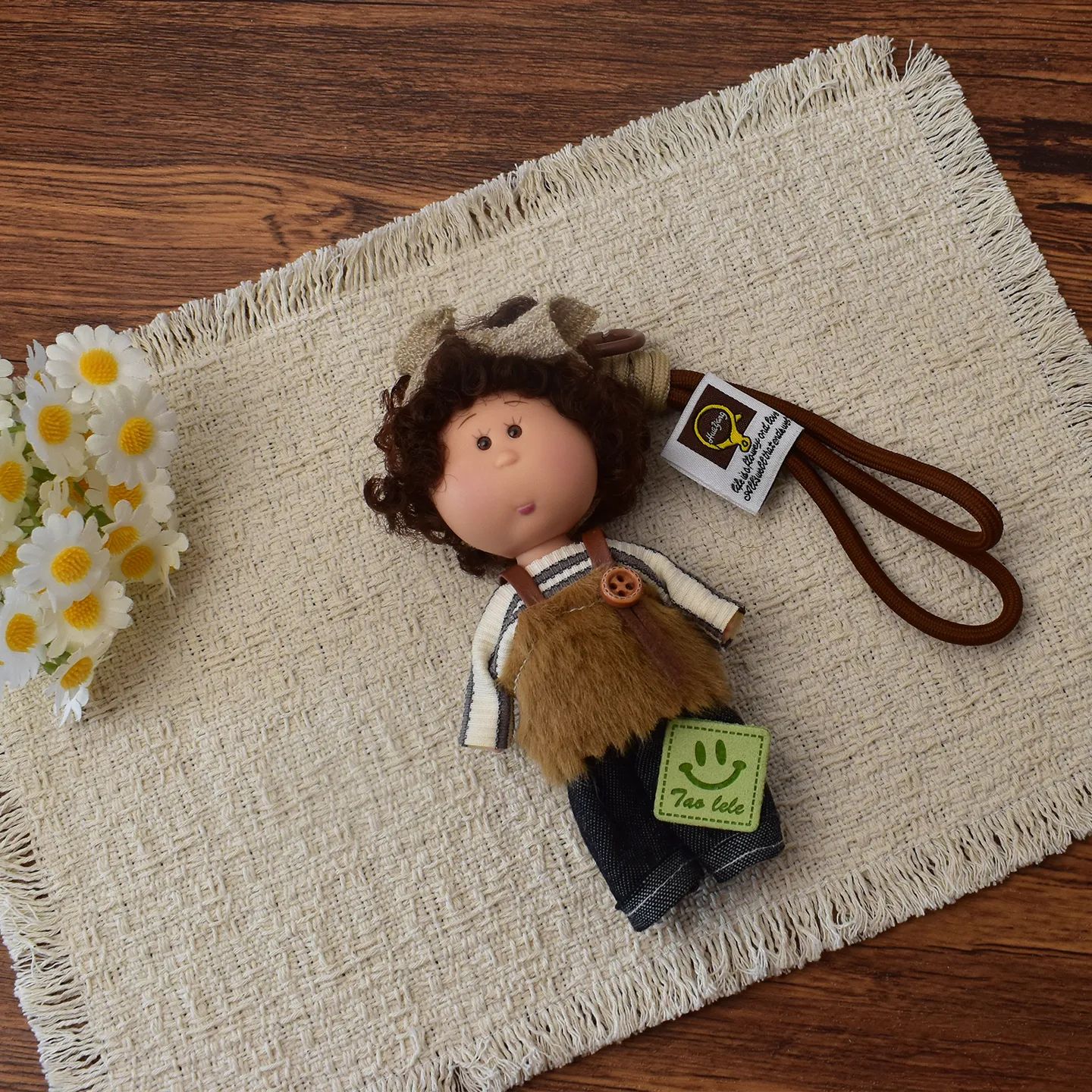 14cm Dress-up Articulated Potato Doll Keychain