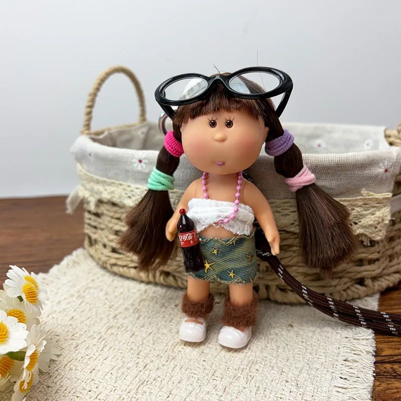 14cm Dress-up Articulated Potato Doll Keychain