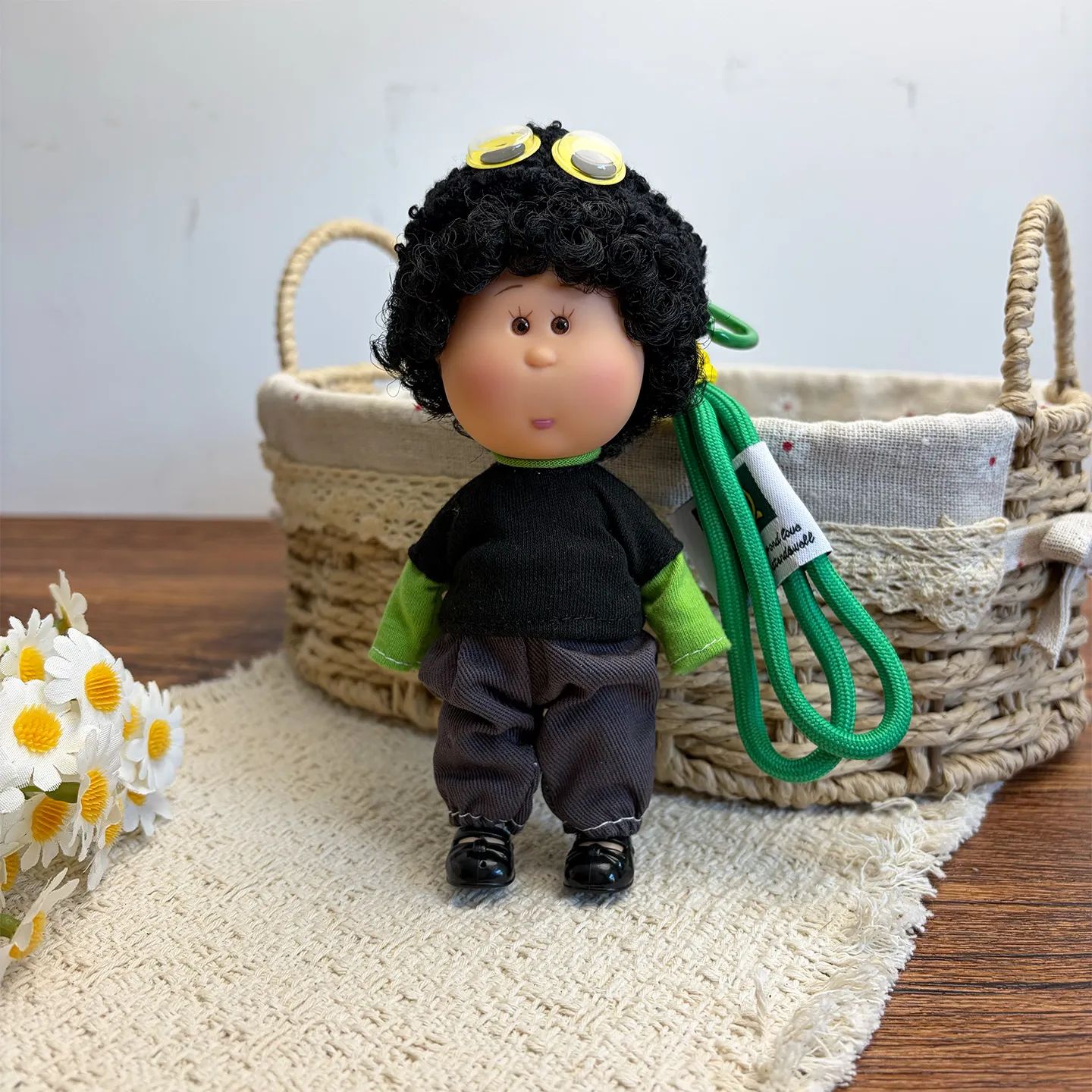 14cm Dress-up Articulated Potato Doll Keychain