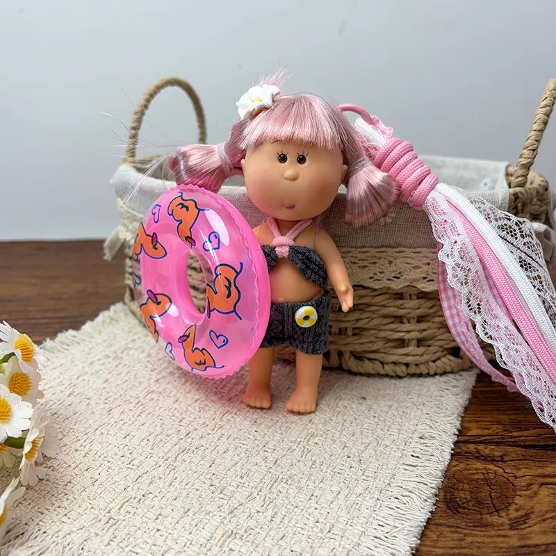 14cm Dress-up Articulated Potato Doll Keychain