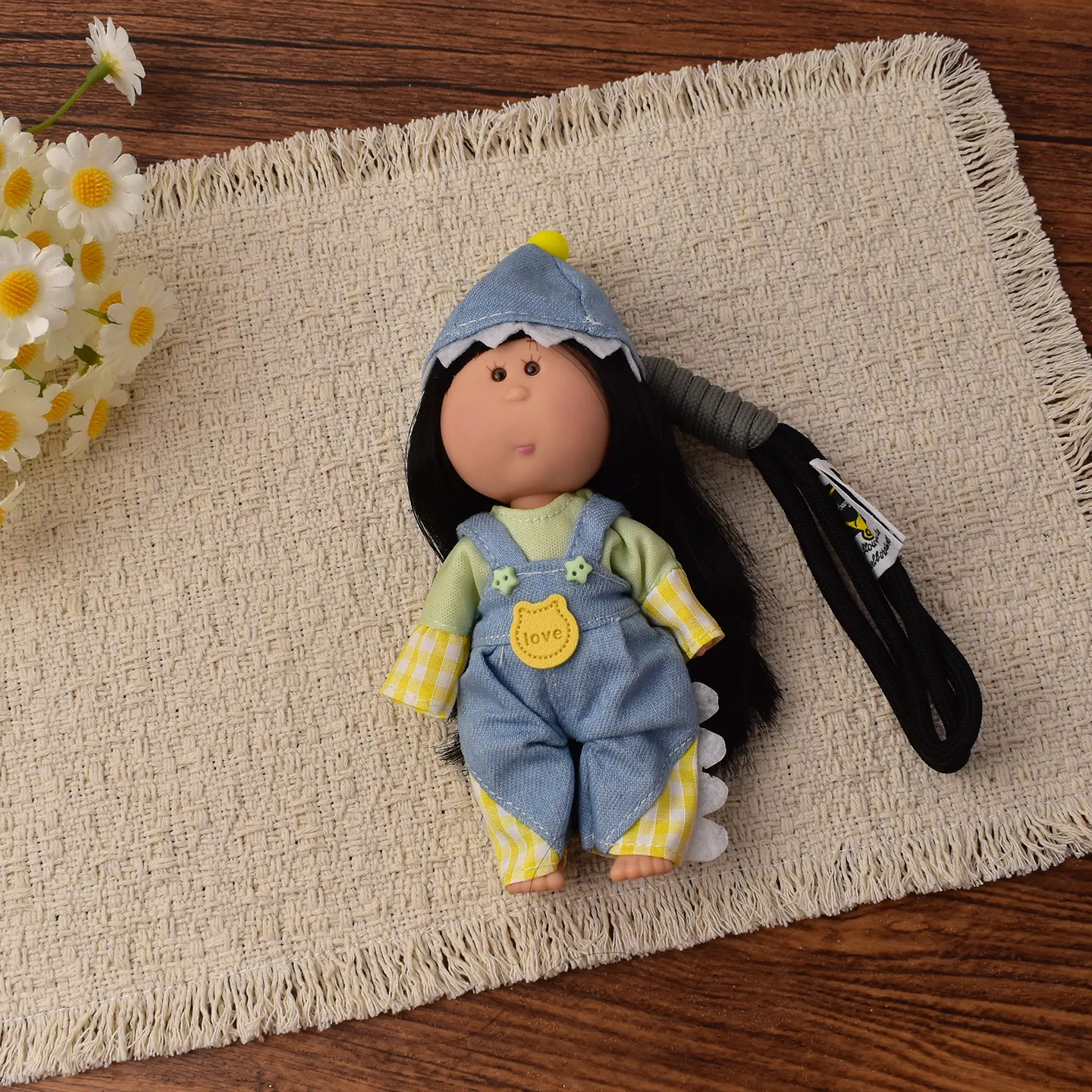 14cm Dress-up Articulated Potato Doll Keychain