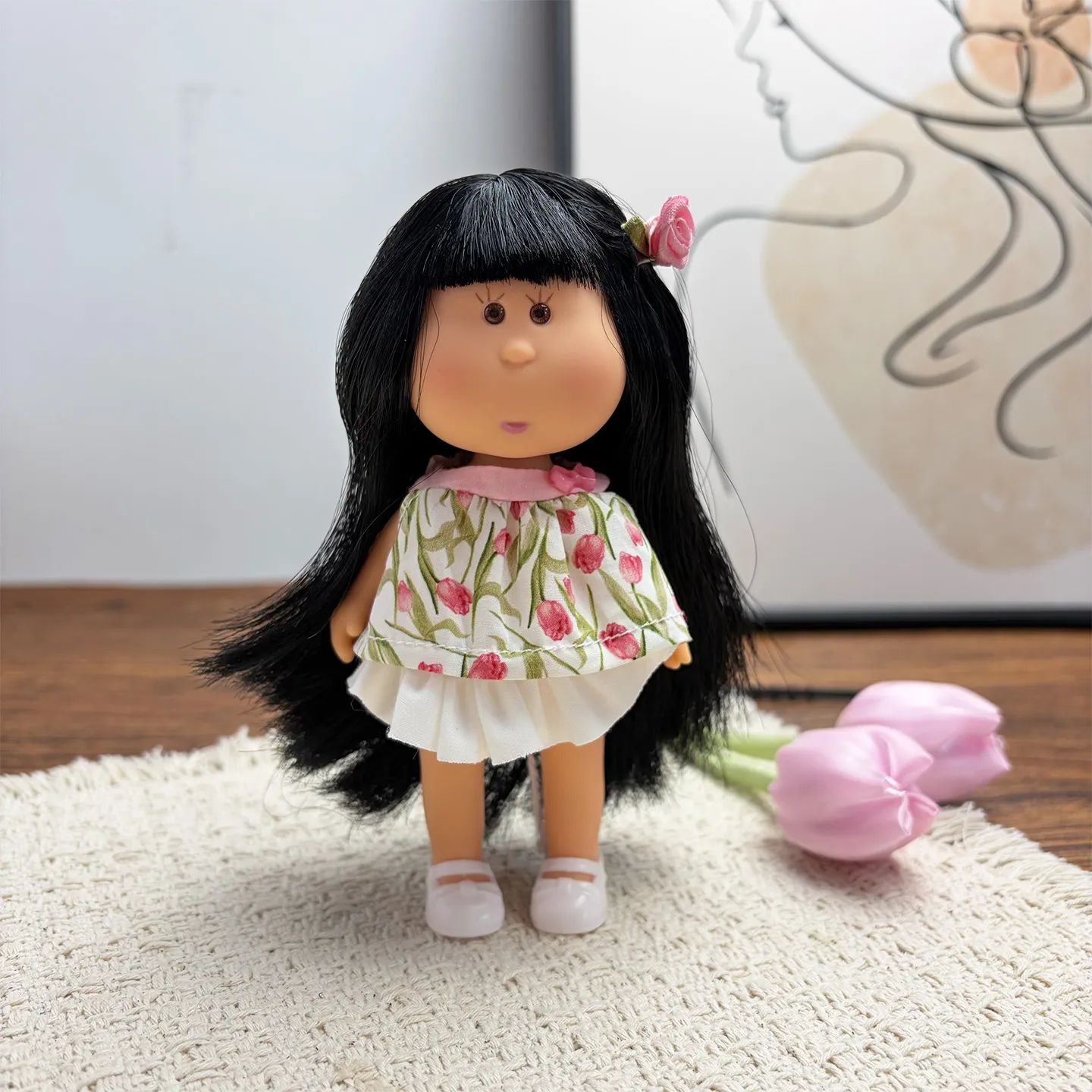 14cm Dress-up Articulated Potato Doll Keychain