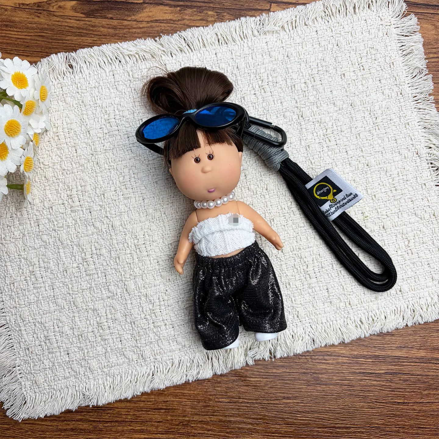 14cm Dress-up Articulated Potato Doll Keychain