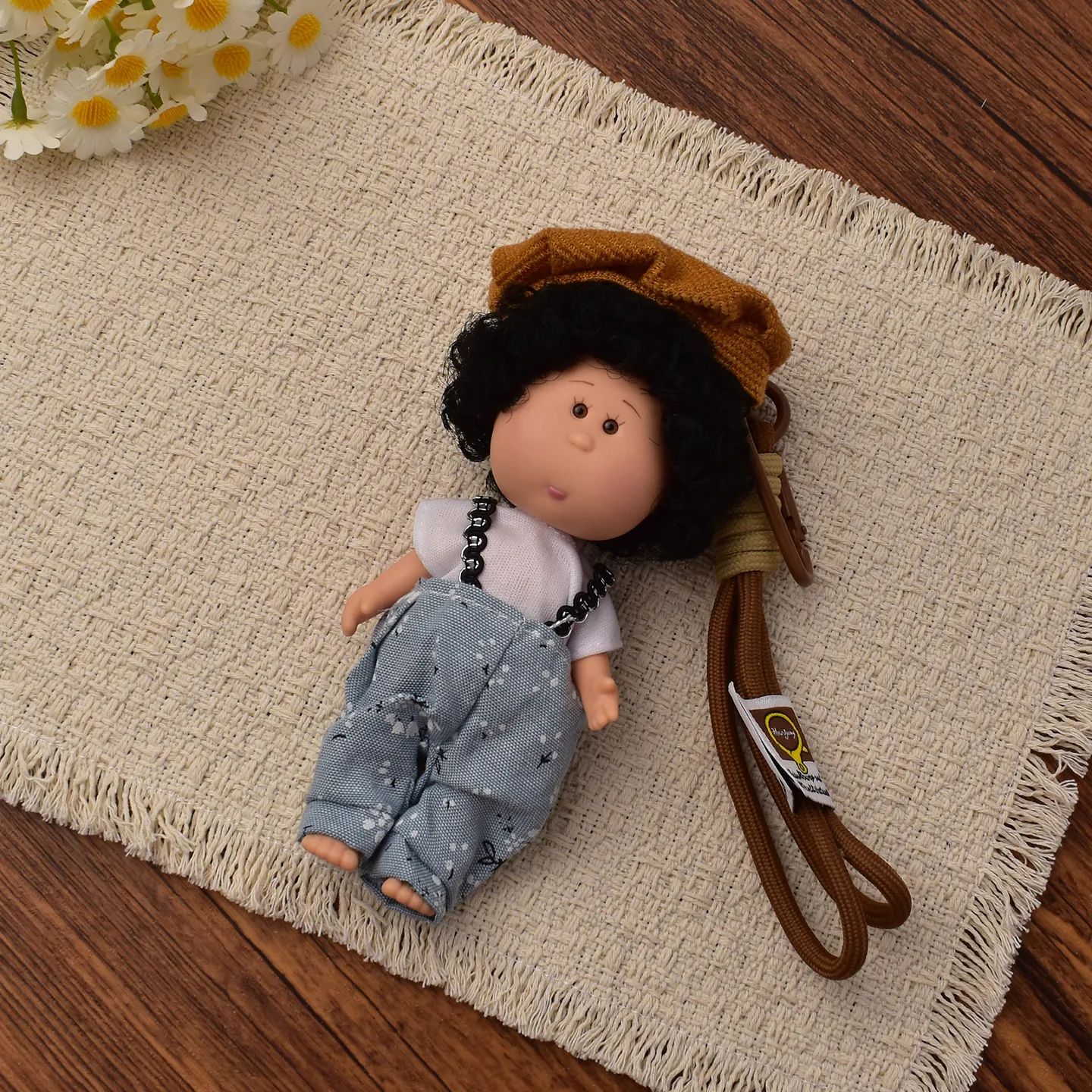 14cm Dress-up Articulated Potato Doll Keychain