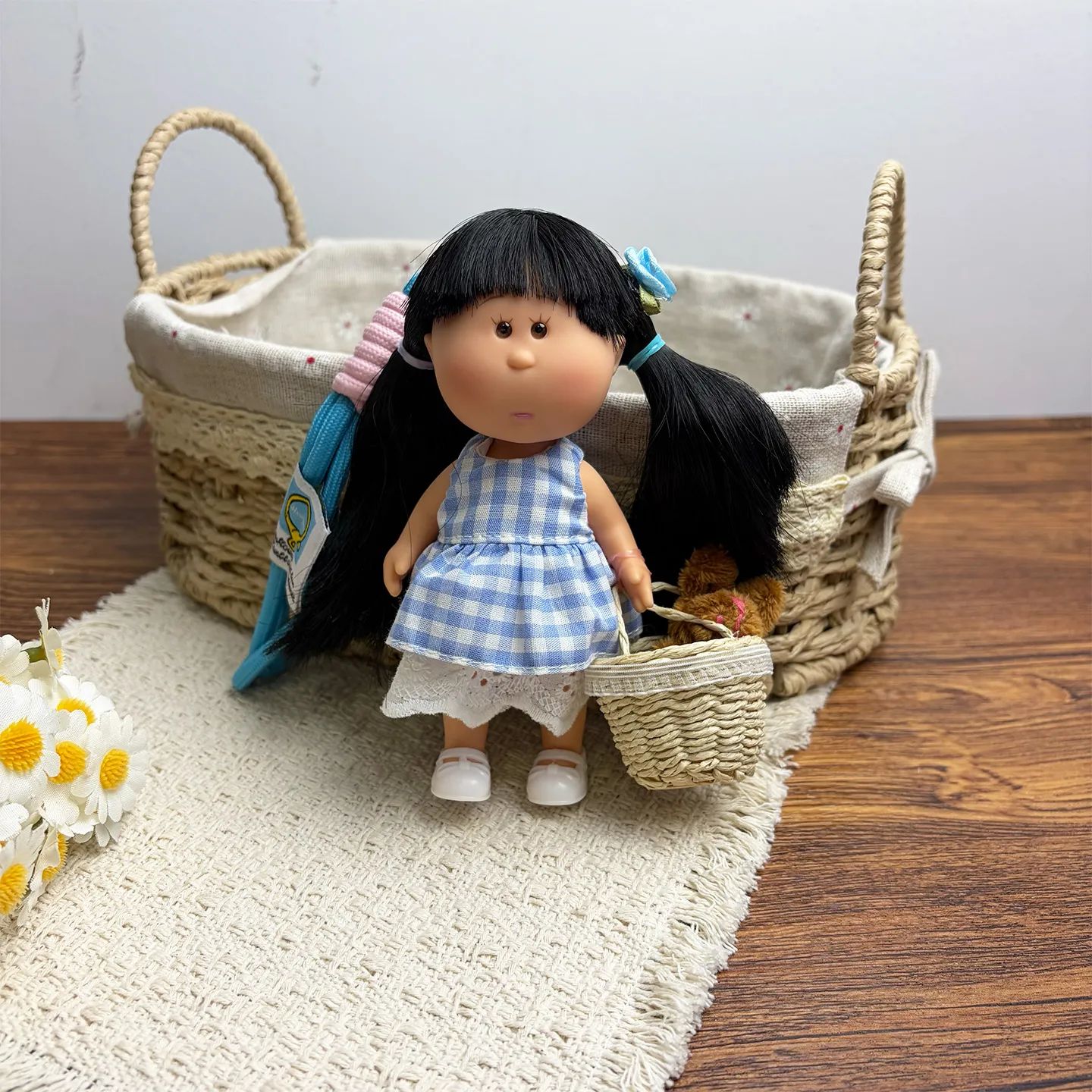 14cm Dress-up Articulated Potato Doll Keychain