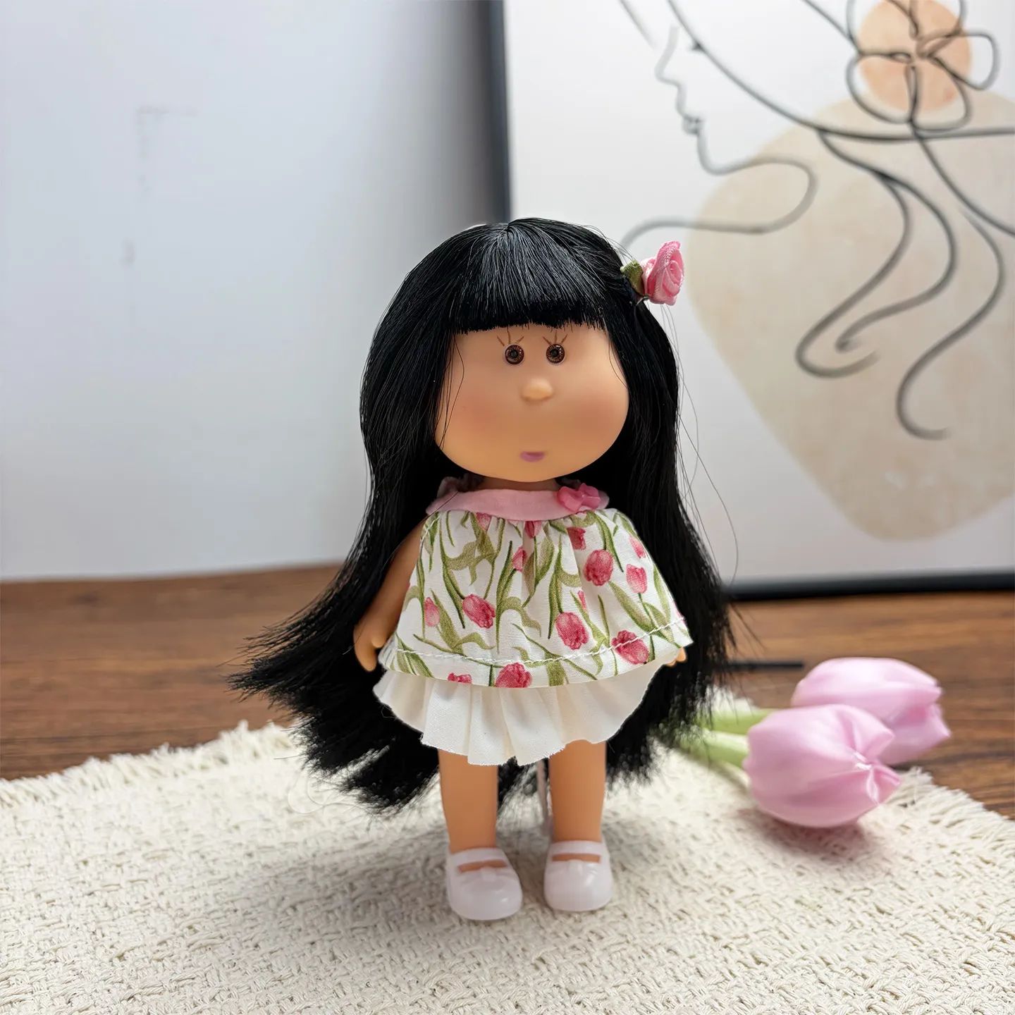 14cm Dress-up Articulated Potato Doll Keychain