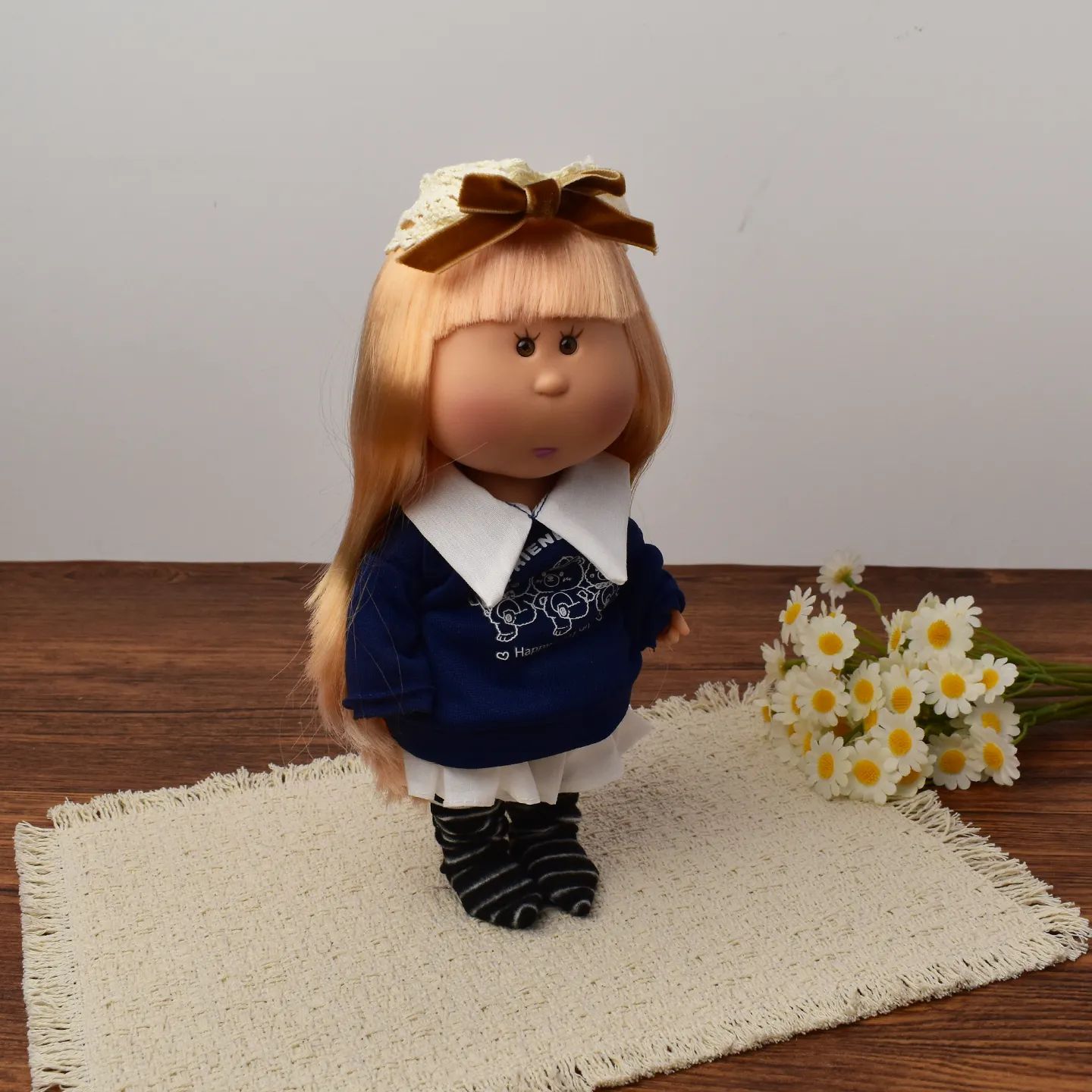 14cm Dress-up Articulated Potato Doll Keychain